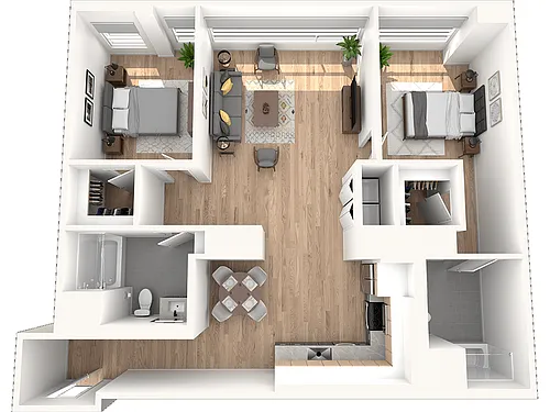 Floor plan B4