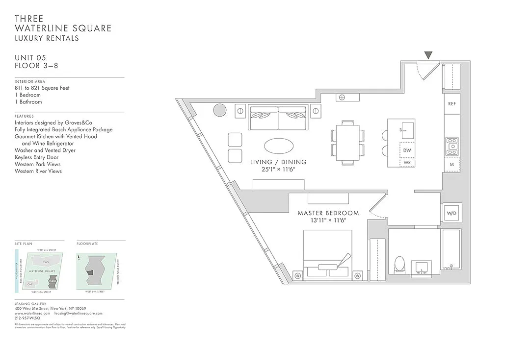 Floor plan Waterline 3: A4