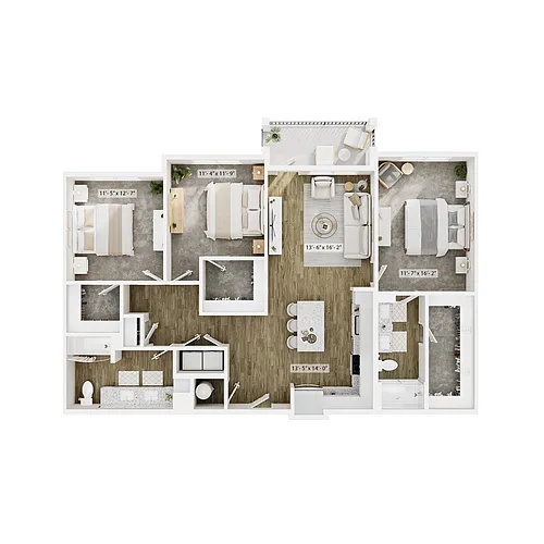 Floor plan C1