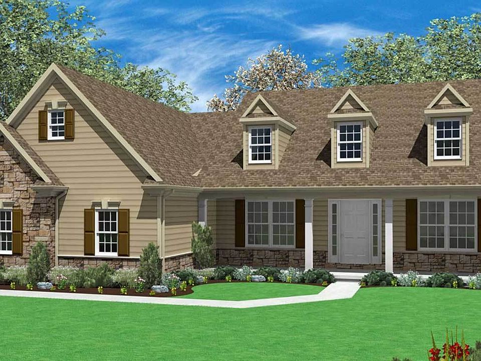 Elevation A - Optional Features Shown