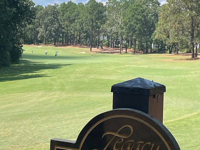 View up the 7th