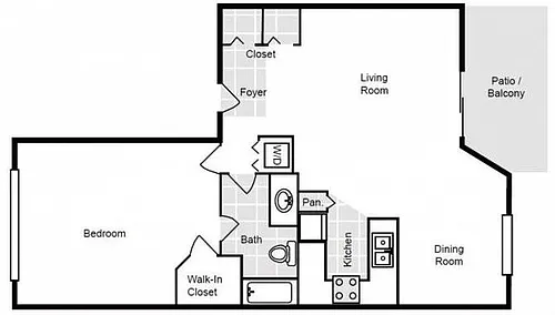 Floor plan Carrol