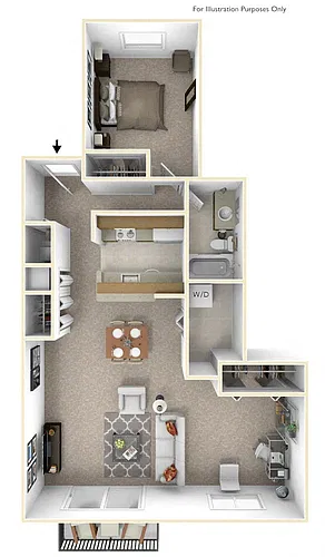 Floor plan Peony Deluxe