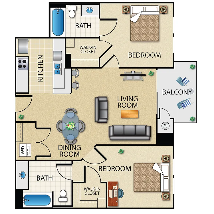 Floor plan K