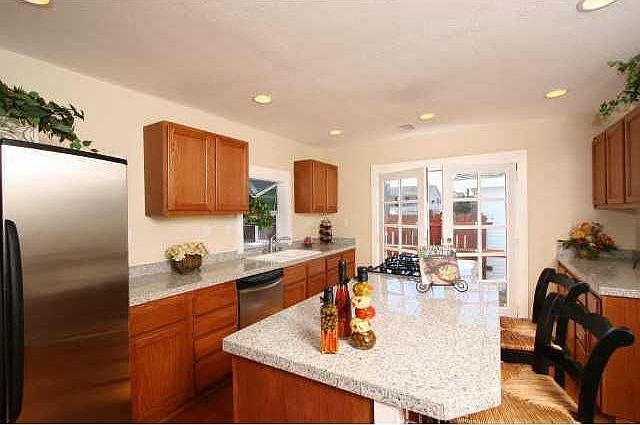 redone open kitchen