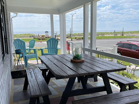 Outdoor dining. Pull up a seat and enjoy the view!