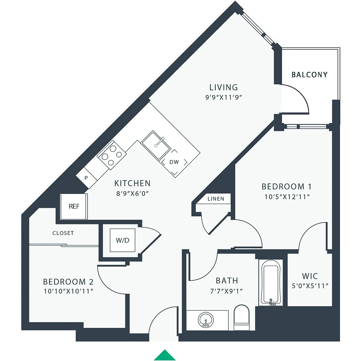 Floor plan B2
