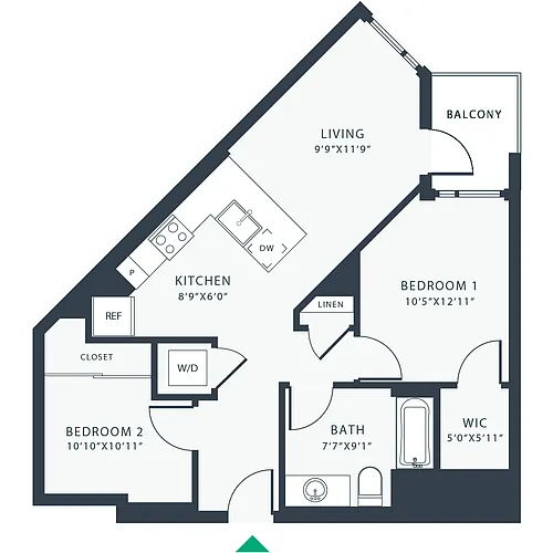 Floor plan B2