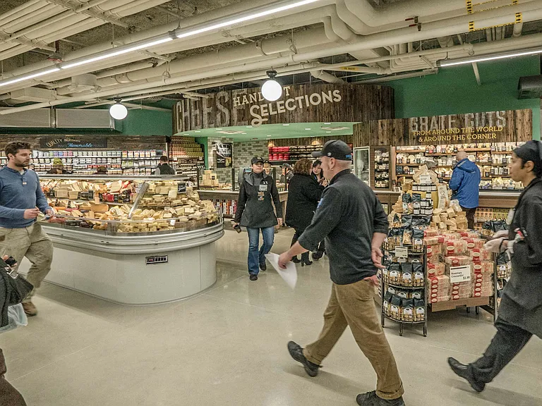 With Whole Foods just a block away cooking at home has never been as enjoyable.