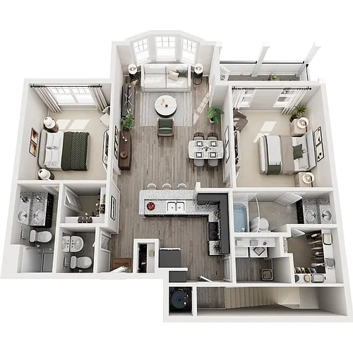 Floor plan Castello 2