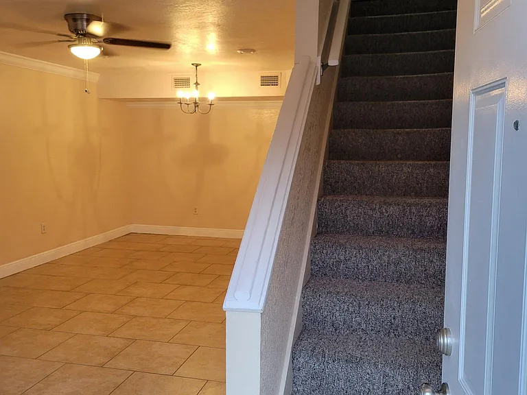 Walk up to bedroom