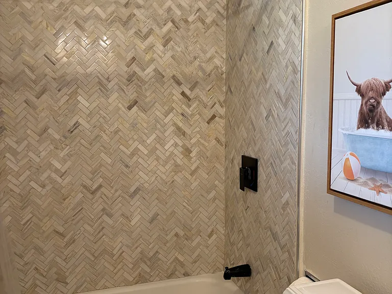 Hall Bathroom - Shower over Tub
