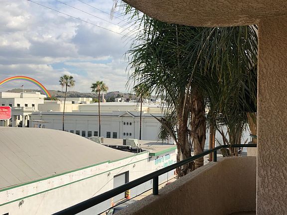 South side view with Sony Studios Rainbow from balcony