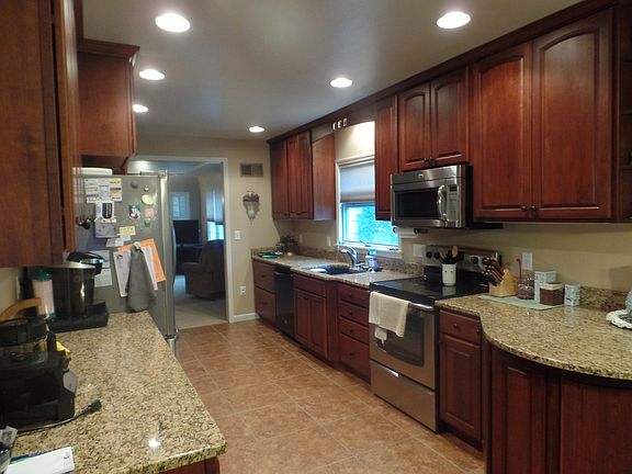 Kitchen with custom cabinets