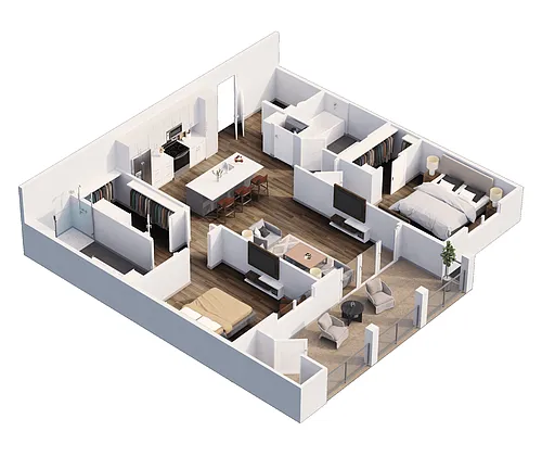 Floor plan B2
