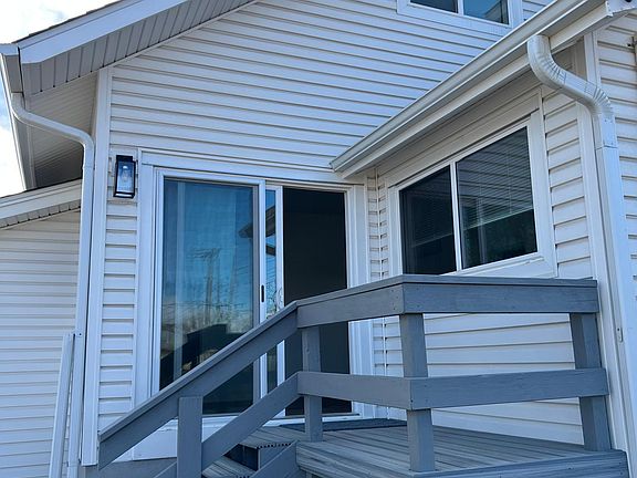 Back entrance of home