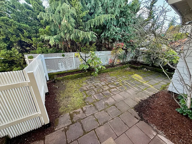Upper patio