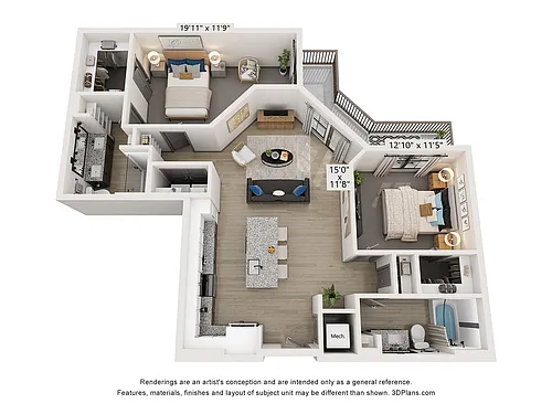 Floor plan B4