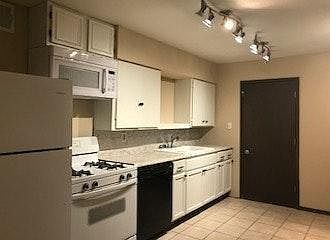 Newly renovated kitchen with dishwasher