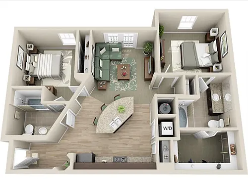 Floor plan B1 - Fleet
