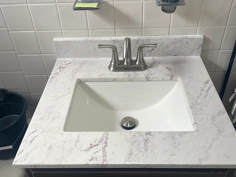 Brand new vanity top!