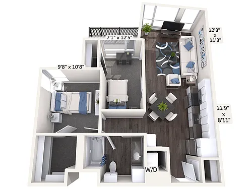 Floor plan B1_783