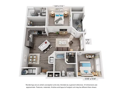 Floor plan Deep Creek