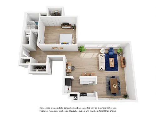 Floor plan Omega Renovated