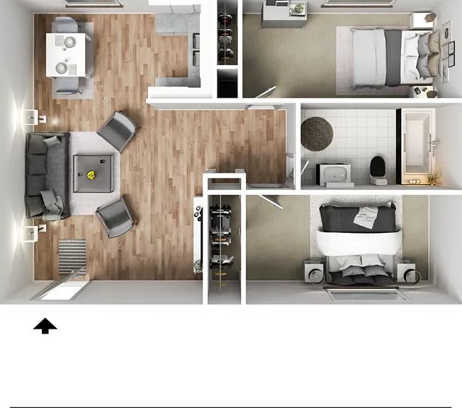 Campus Walk Apartments — Photo 52