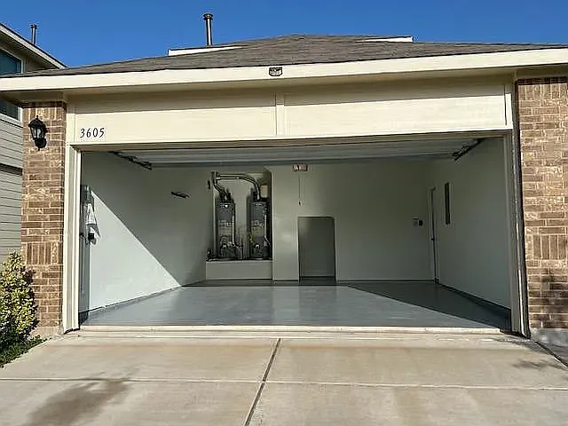 Finished Garage