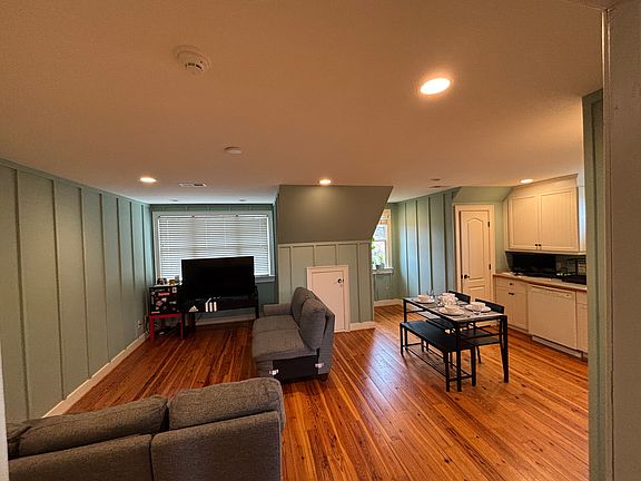 2nd floor living room and dining room area