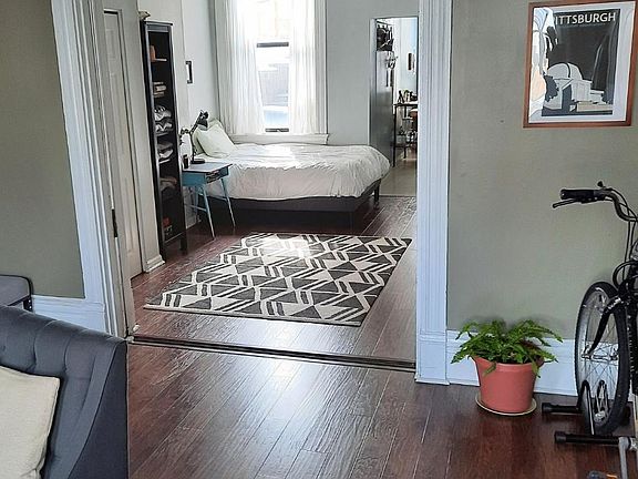 Bedroom from living room