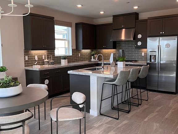 Kitchen with dining area