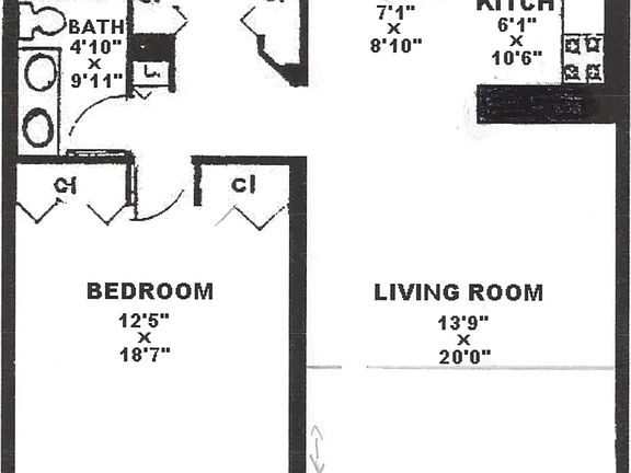 2nd image of 211 W 71st St APT 3C