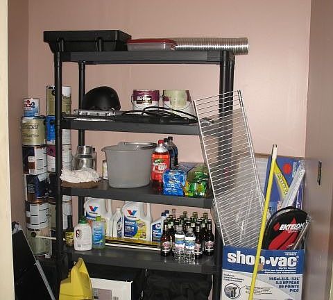 Outside Storage Under Carport