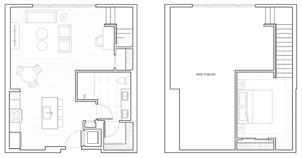 Floor plan LOFT THREE