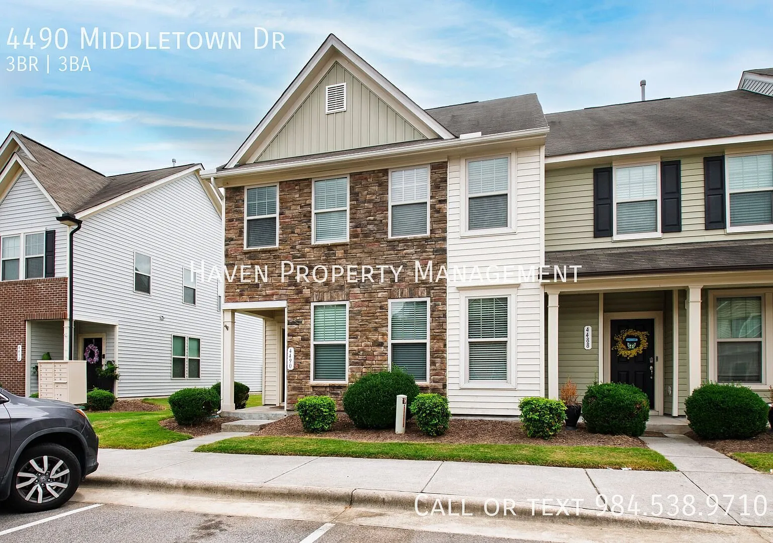 Spacious 3BR End-Unit Townhome in Shearon Farms, Wake Forest! — Photo 1