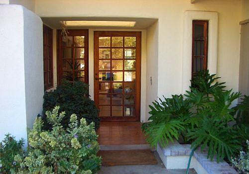 outside front entry foyer
