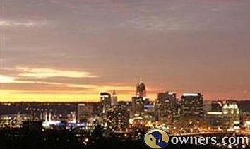 View of Cincinnati from house