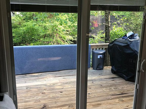 Back patio sliding door