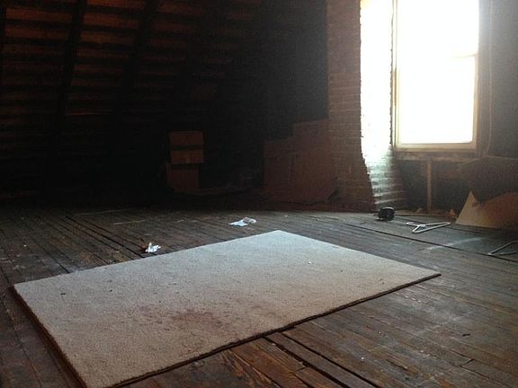 attic - storage space