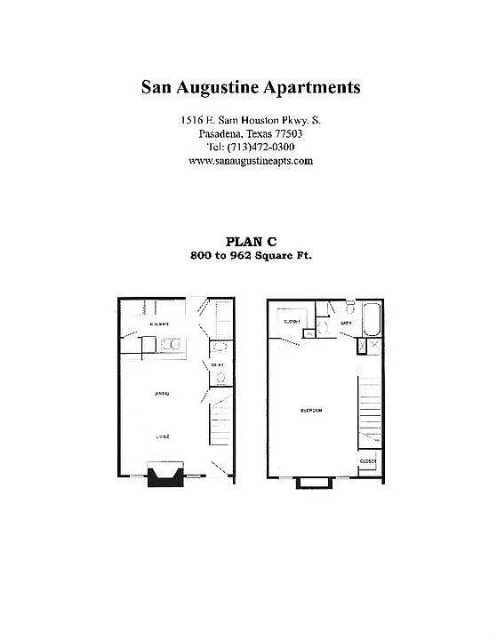 Floor plan Floorplan C