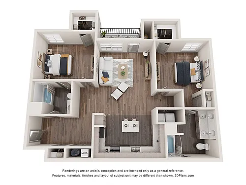 Floor plan Scarlet