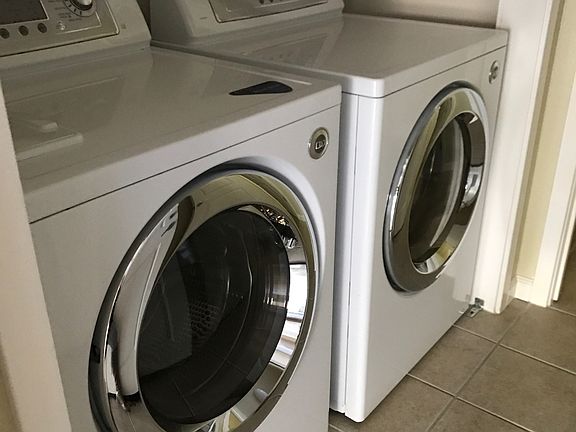 Washer and Dryer on Bottom Floor