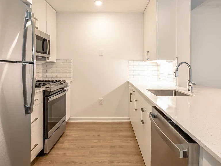 Kitchen with Stainless Steel Appliances