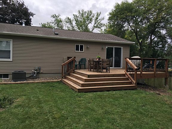 Large fenced in back yard