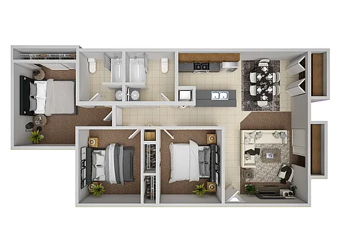 Floor plan C1