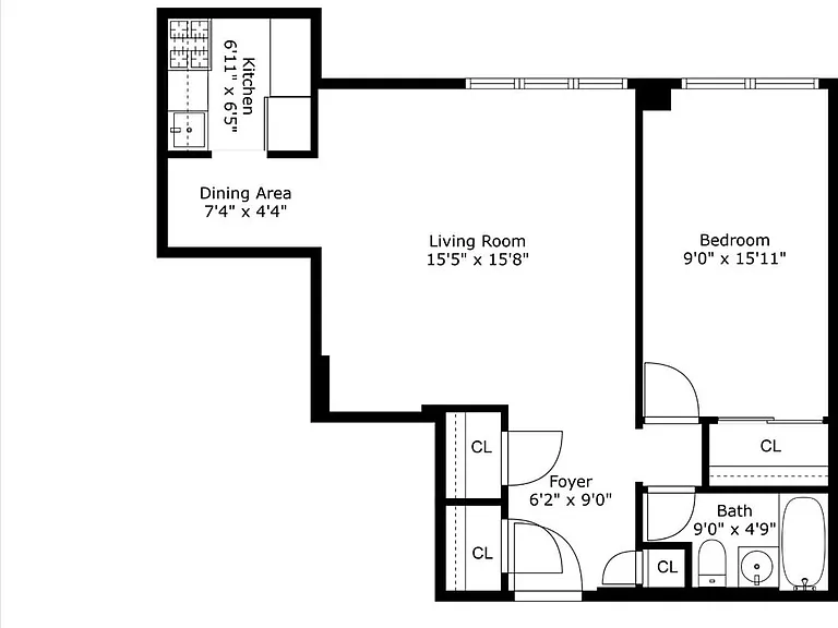 77 W 55th St #21A — Photo 17