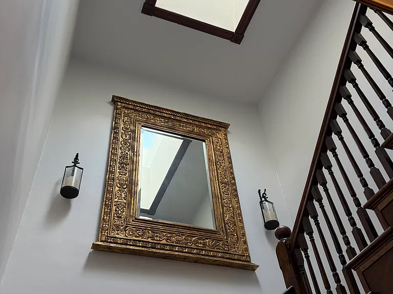 Stairway to third floor