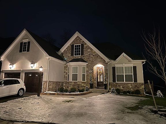 Home exterior – night